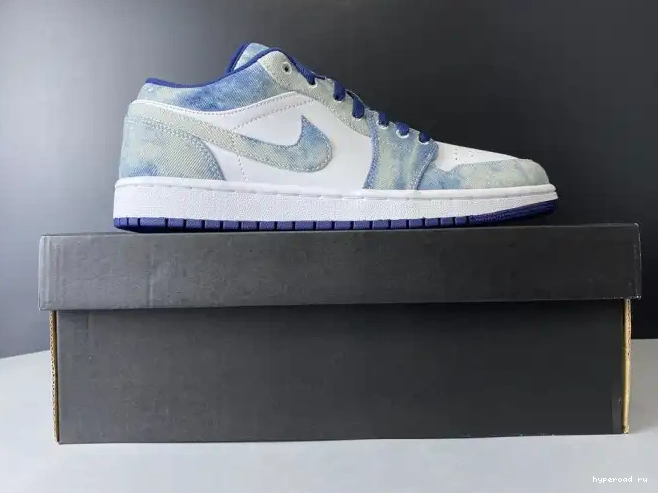 1 Jordan Low Air Denim Washed CZ8455-100 0513